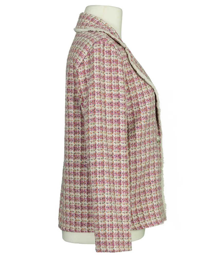 Jacke im Blazer Stil in  pink von Made in Italy (Bild 2)