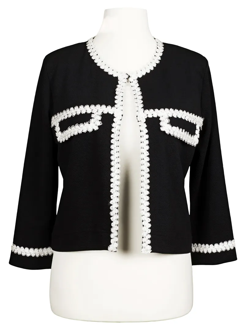 Jersey Jacke in  schwarz von Lady Lot Paris (Bild 1)