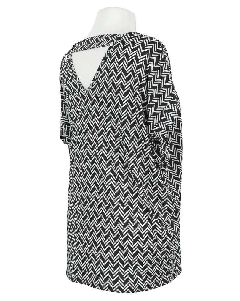 Jersey Shirt in  schwarz von Melody Paris (Bild 2)