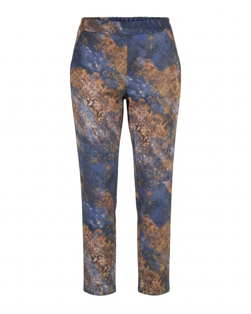 Jerseyhose mit Ornament-Print in  blau von Sarah (Bild 1)