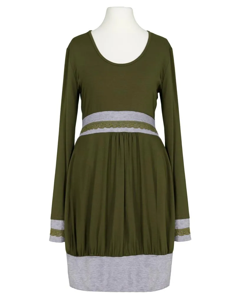 Jerseykleid Ballonform in  oliv von RESTART (Bild 1)