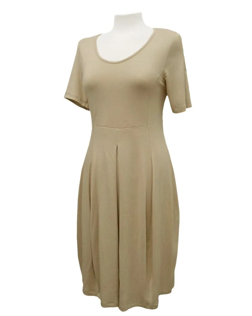 Jerseykleid Halbarm in  sand von RESTART (Bild 1)
