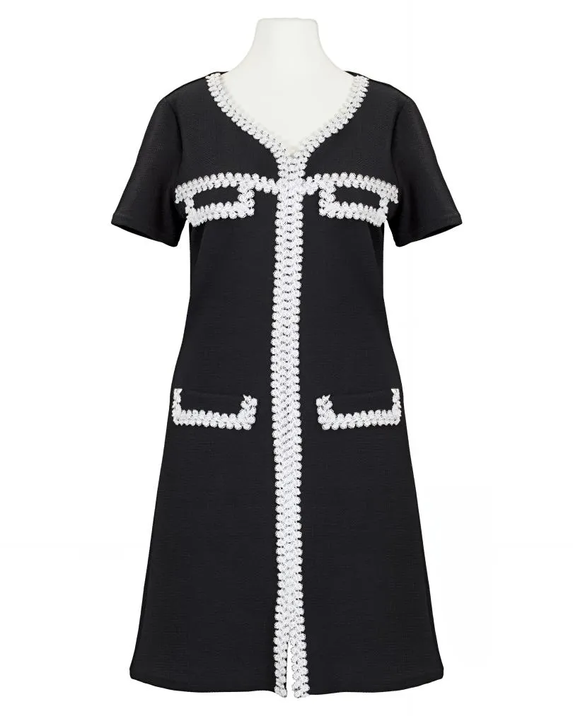 Jerseykleid in  schwarz von Lady Lot Paris (Bild 1)