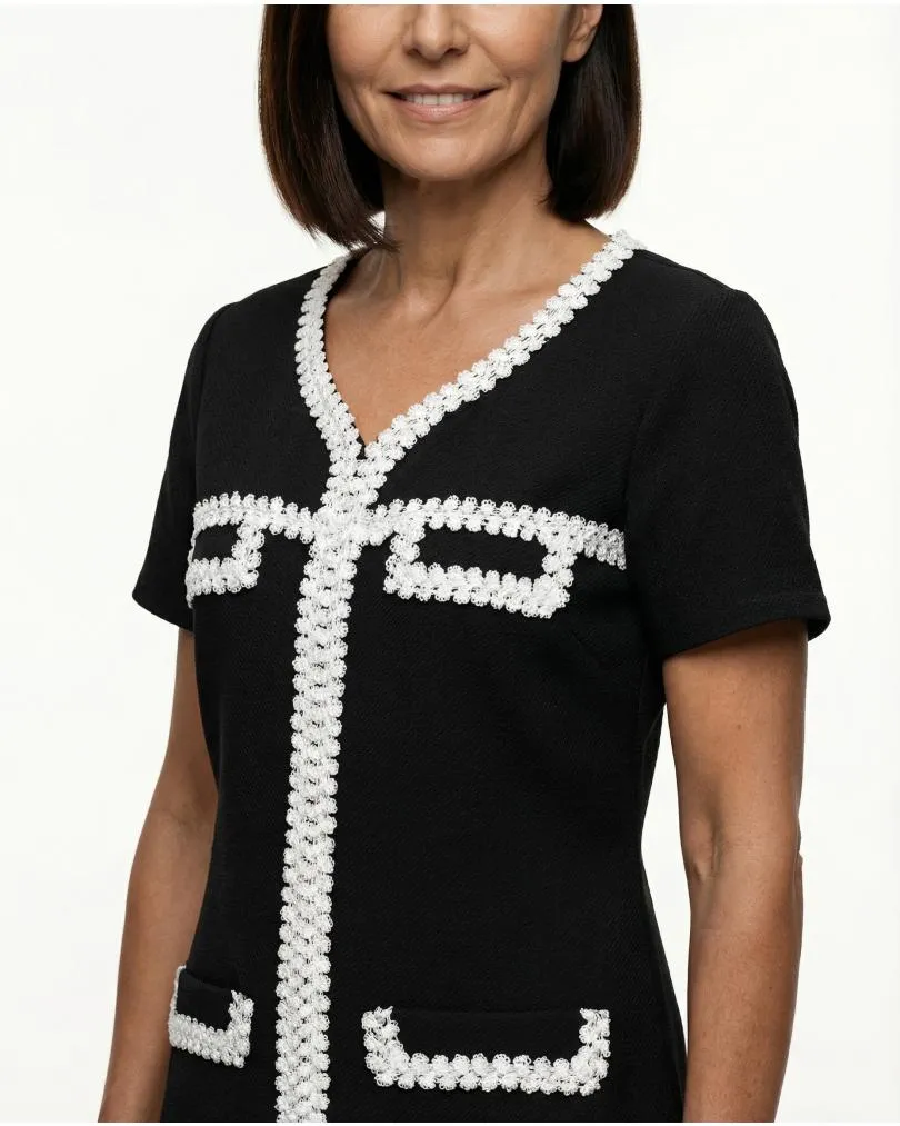 Jerseykleid in  schwarz von Lady Lot Paris (Bild 4)