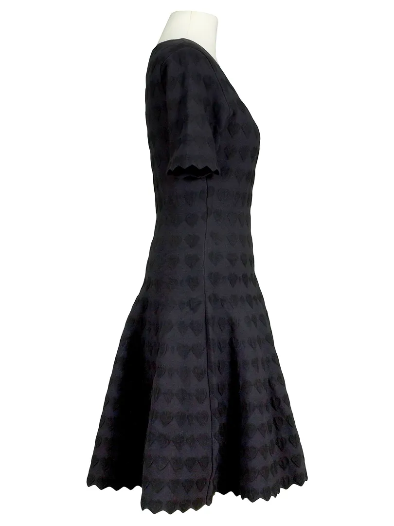 Jerseykleid in  schwarz von lulu.com (Bild 2)