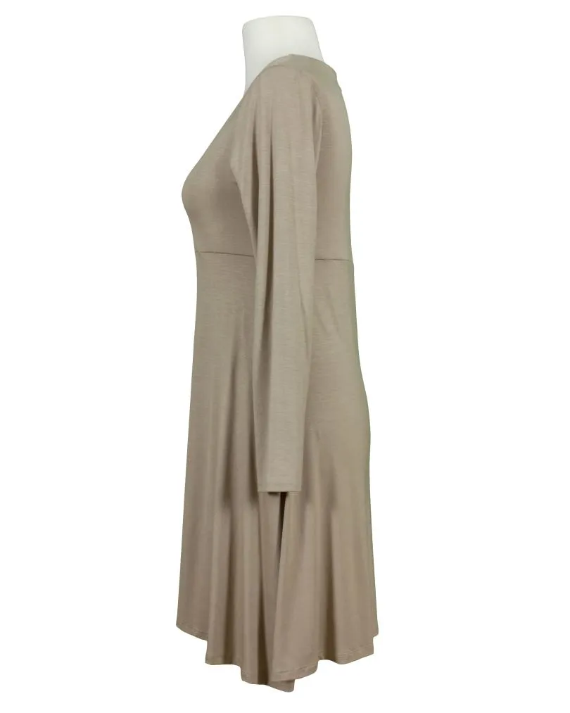 Jerseykleid A-Linie in  beige von RESTART (Bild 3)