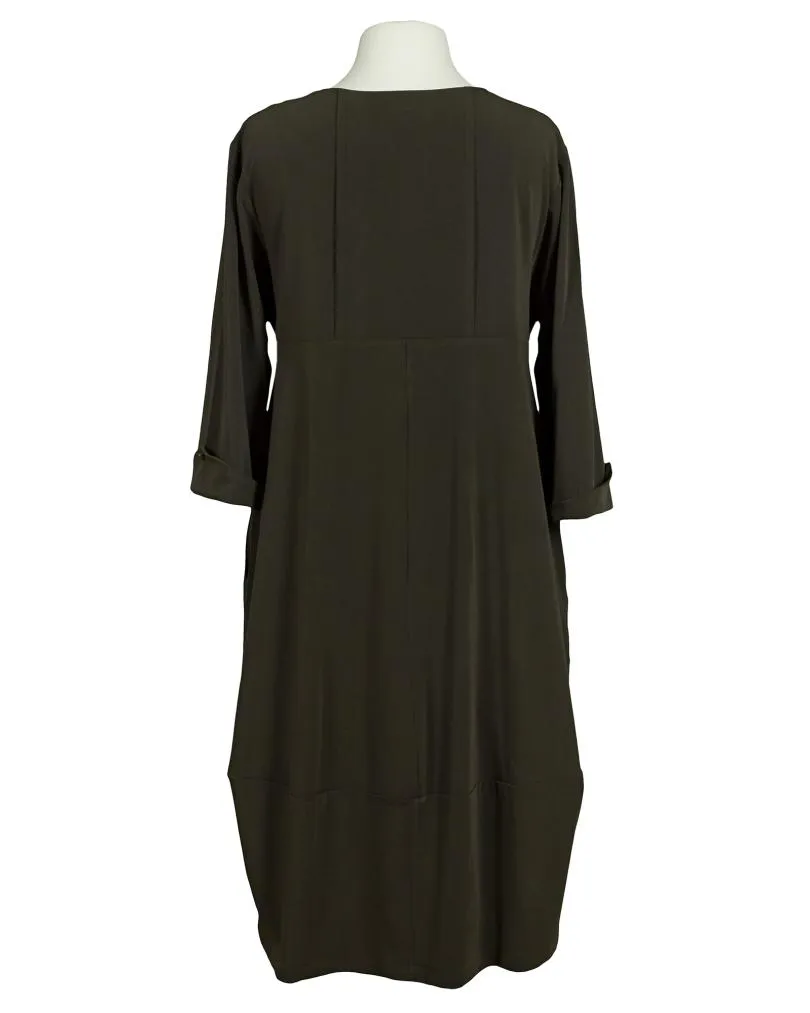 Jerseykleid Ballonform in  oliv von Zedd (Bild 2)