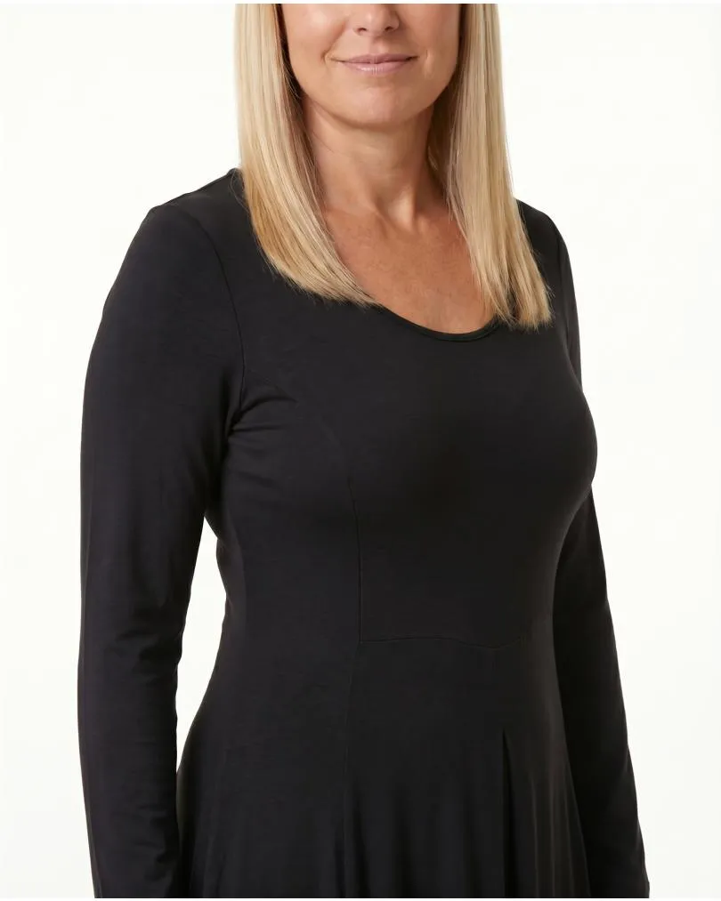 Jerseykleid Ballonform in  schwarz von RESTART (Bild 3)