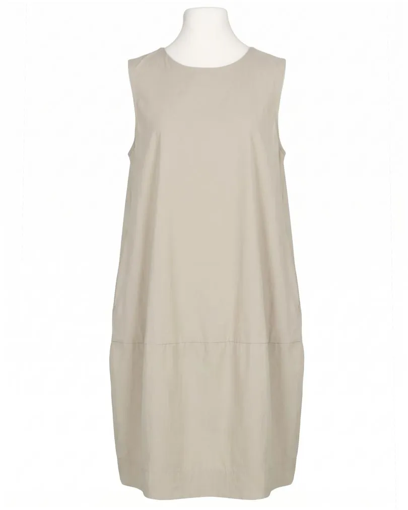 Jerseykleid Ballonschnitt in  beige von Made in Italy (Bild 1)