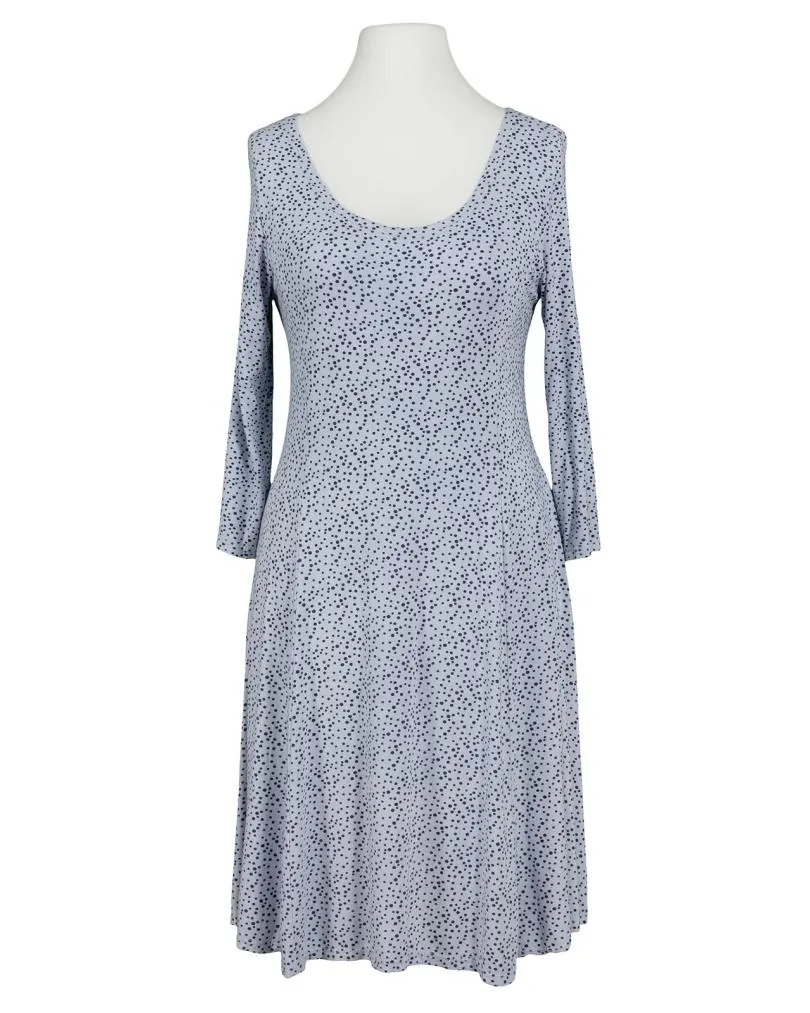 Jerseykleid mit Punkten in  hellblau von Selected Touch (Bild 1)