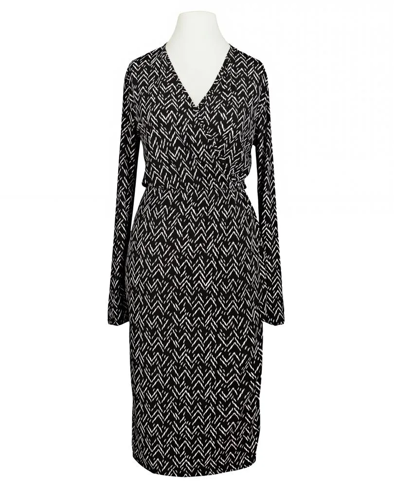 Jerseykleid Muster in  schwarz von S-twelve (Bild 1)