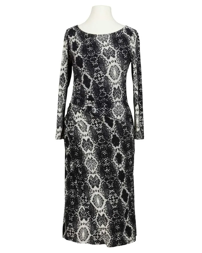 Jerseykleid Print in  schwarz von Maille Demoiselle (Bild 1)