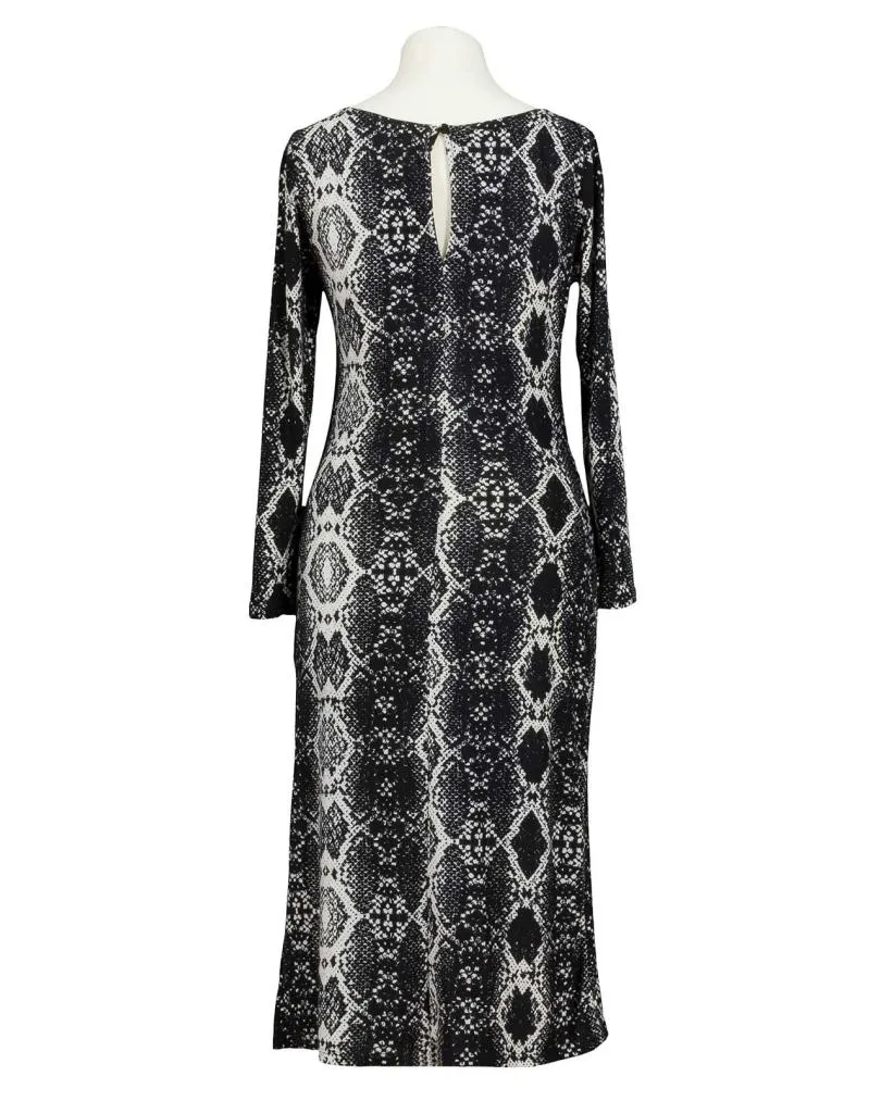 Jerseykleid Print in  schwarz von Maille Demoiselle (Bild 2)