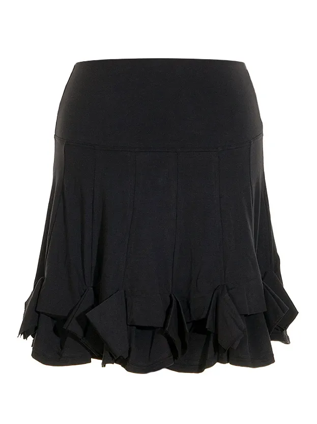 Rock Baumwolle in  schwarz von FASHION (Bild 1)