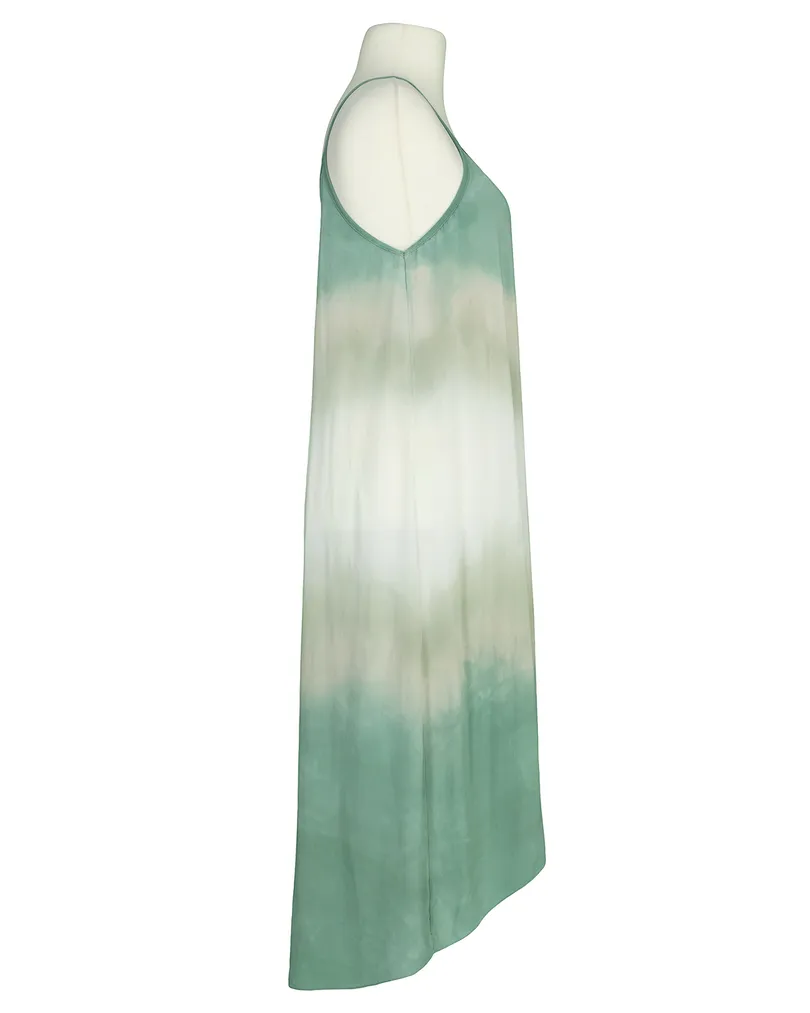Tr�gerkleid Batik in  khaki von Spaziodonna (Bild 2)