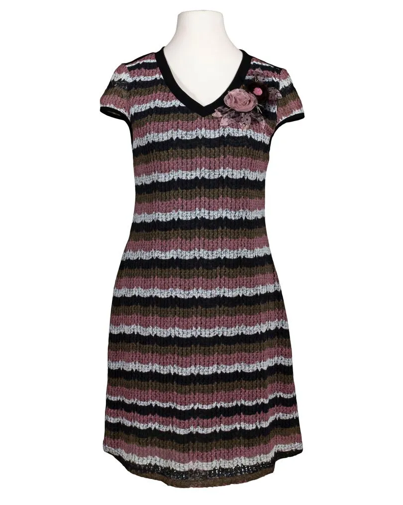 Kleid Ajourstrick in  schwarz von Exquisss Paris (Bild 1)