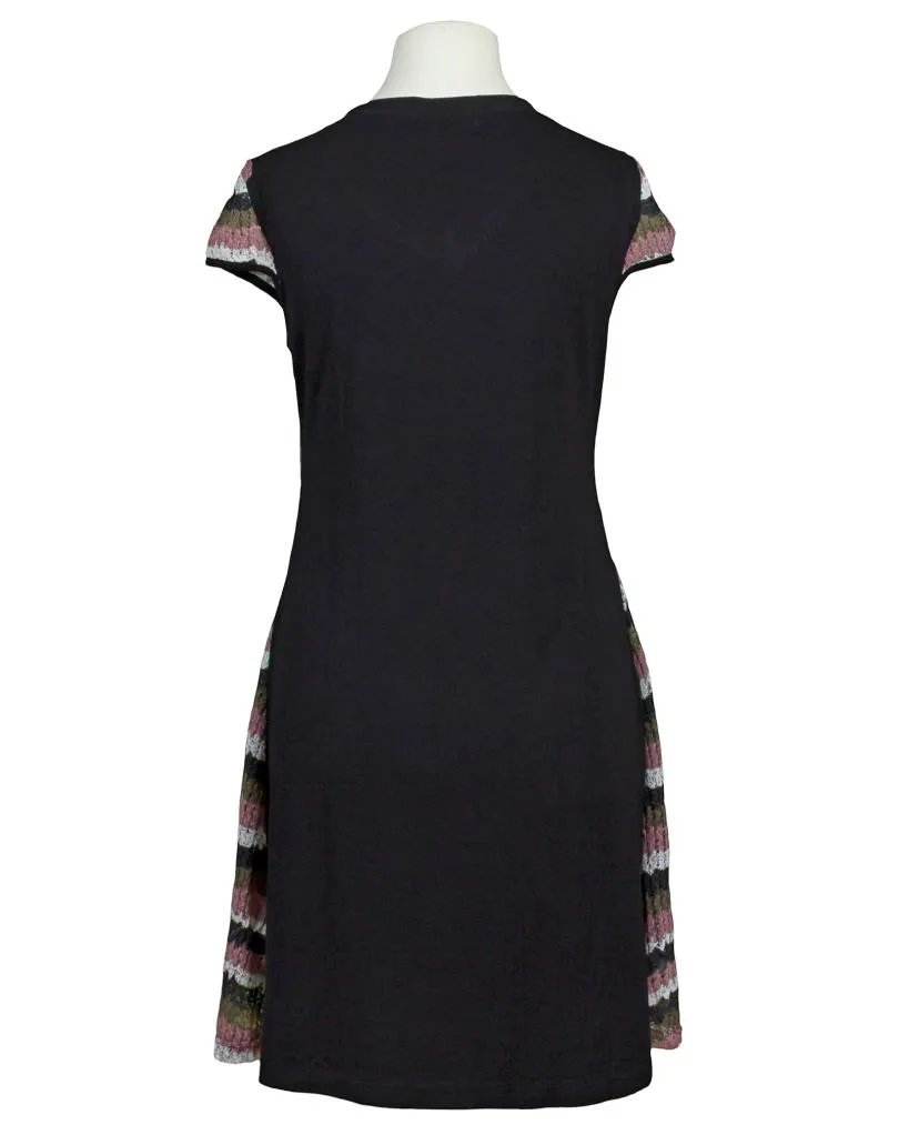 Kleid Ajourstrick in  schwarz von Exquisss Paris (Bild 2)