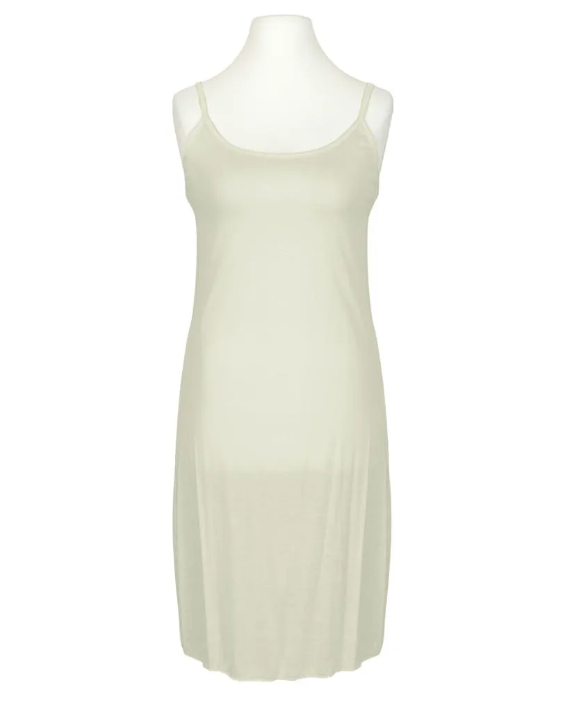 Kleid 2-tlg. mit Seide in  wei� von Made in Italy (Bild 3)