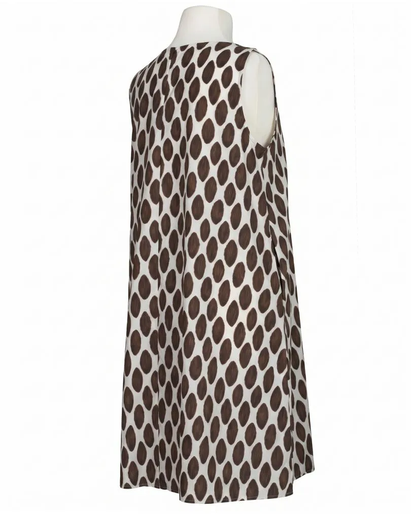 Kleid A-Linie in  beige von Italia Moda (Bild 3)