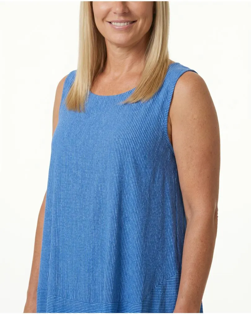 Kleid Ballonform in  k�nigsblau von Made in Italy (Bild 4)