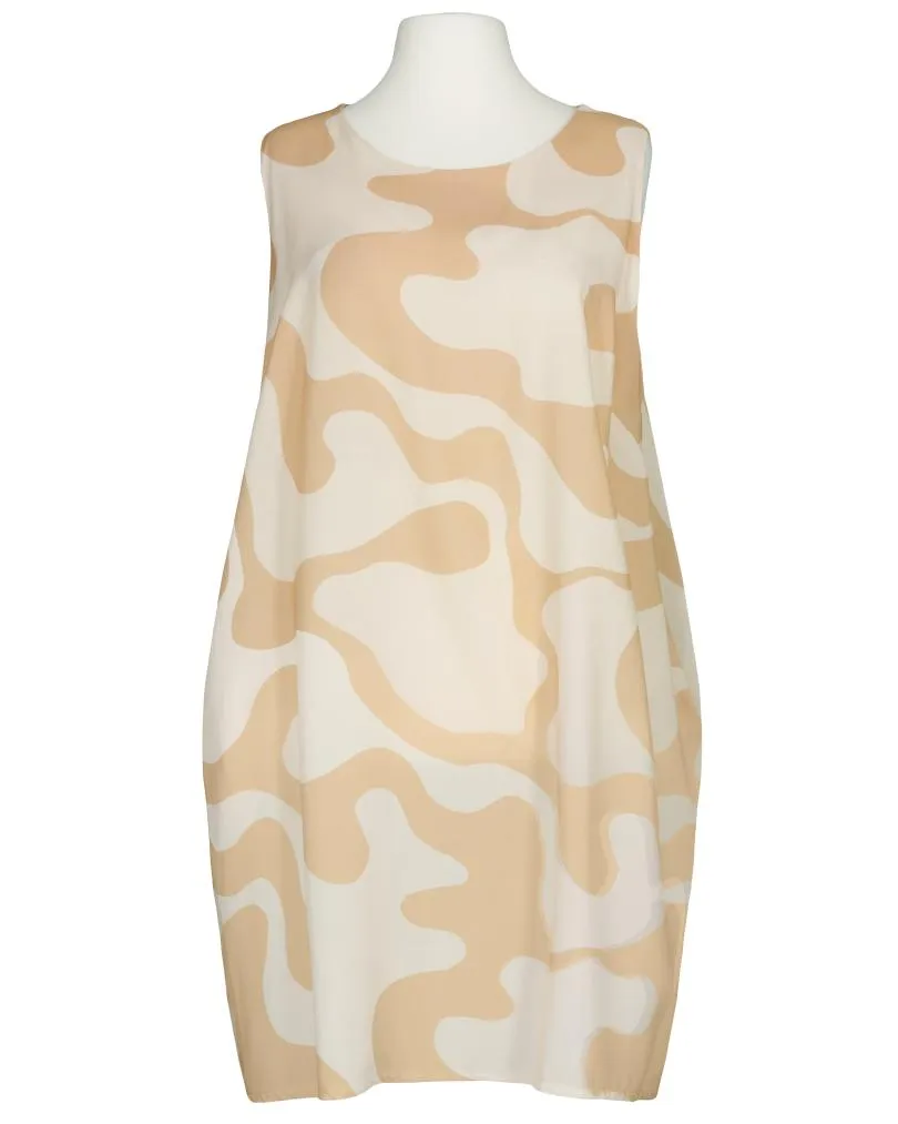 Kleid Ballonschnitt in  beige von Made in Italy (Bild 1)
