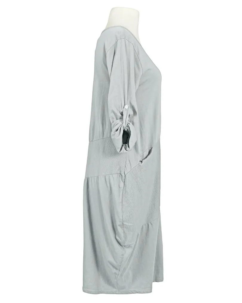 Kleid Ballonschnitt in  hellgrau von Spaziodonna (Bild 2)