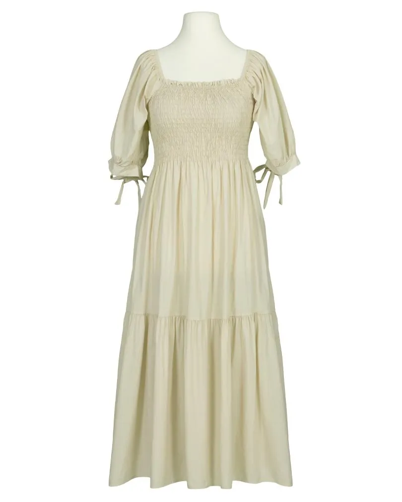 Kleid Baumwolle in  beige von Monday Afternoon (Bild 1)