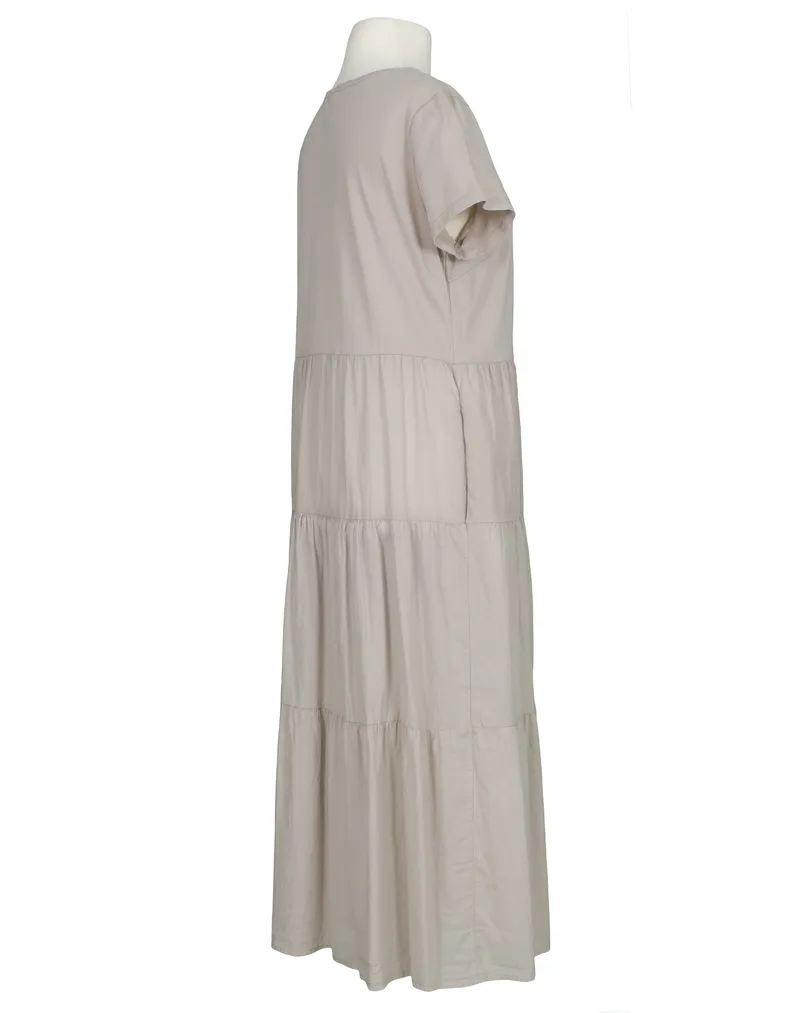 Kleid Baumwolle in  beige von Wendy (Bild 2)