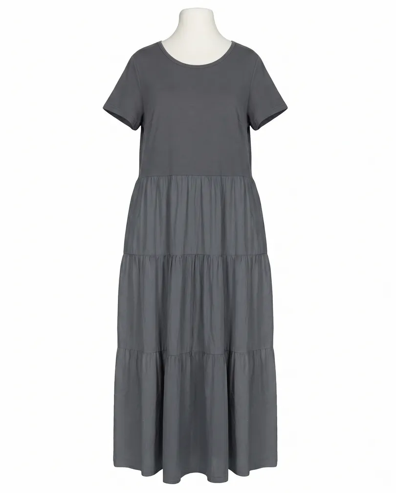 Kleid Baumwolle in  grau von Wendy (Bild 1)