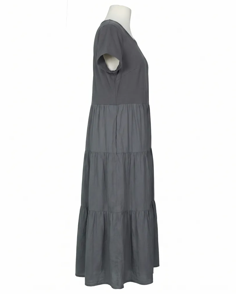 Kleid Baumwolle in  grau von Wendy (Bild 2)