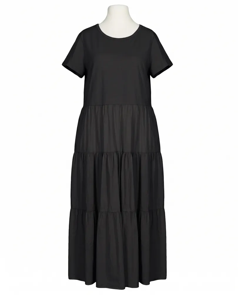 Kleid Baumwolle in  schwarz von Wendy (Bild 1)