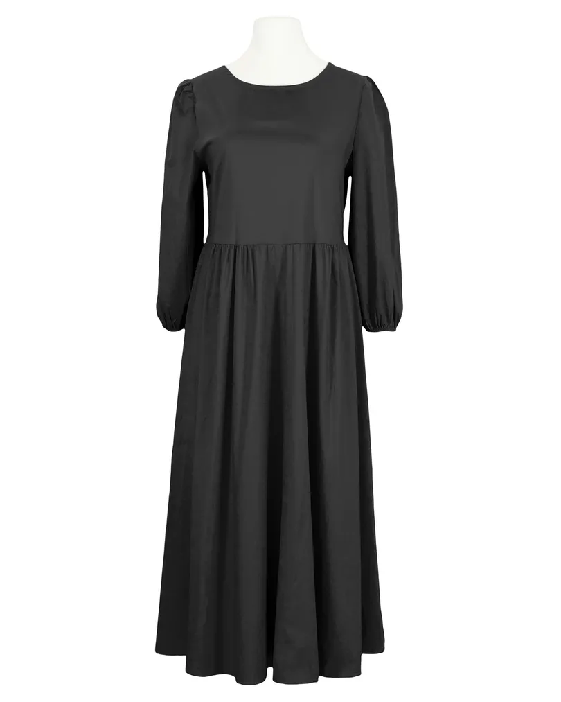 Kleid Baumwolle in  schwarz von Made in Italy (Bild 1)