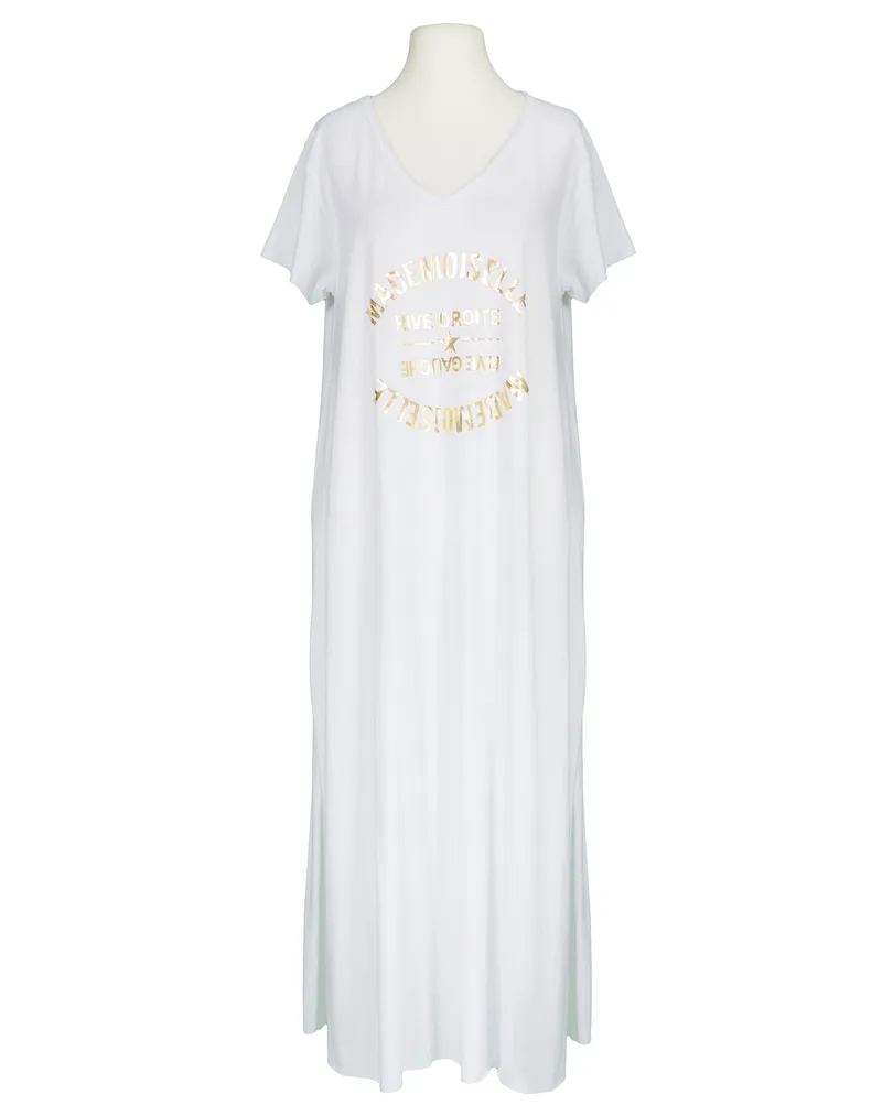 Kleid Baumwolle in  wei� von Made in Italy (Bild 1)