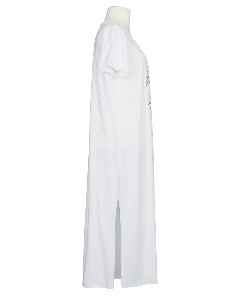 Kleid Baumwolle in  wei� von Made in Italy (Bild 2)
