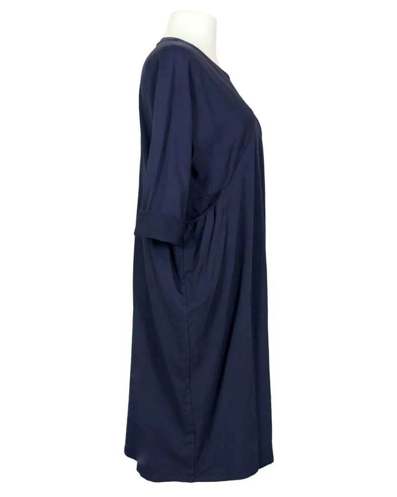 Kleid Baumwolljersey in  dunkelblau von Wendy (Bild 2)