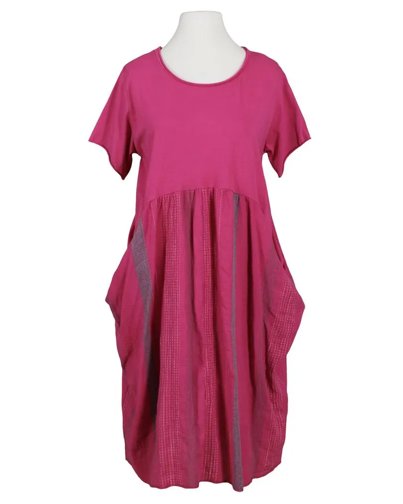 Kleid Baumwolljersey in  fuchsia von Spaziodonna (Bild 1)