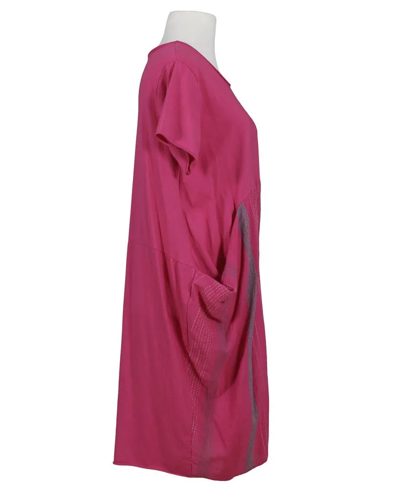 Kleid Baumwolljersey in  fuchsia von Spaziodonna (Bild 2)