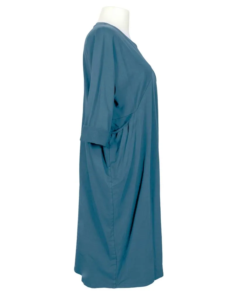Kleid Baumwolljersey in  jeansblau von Wendy (Bild 2)