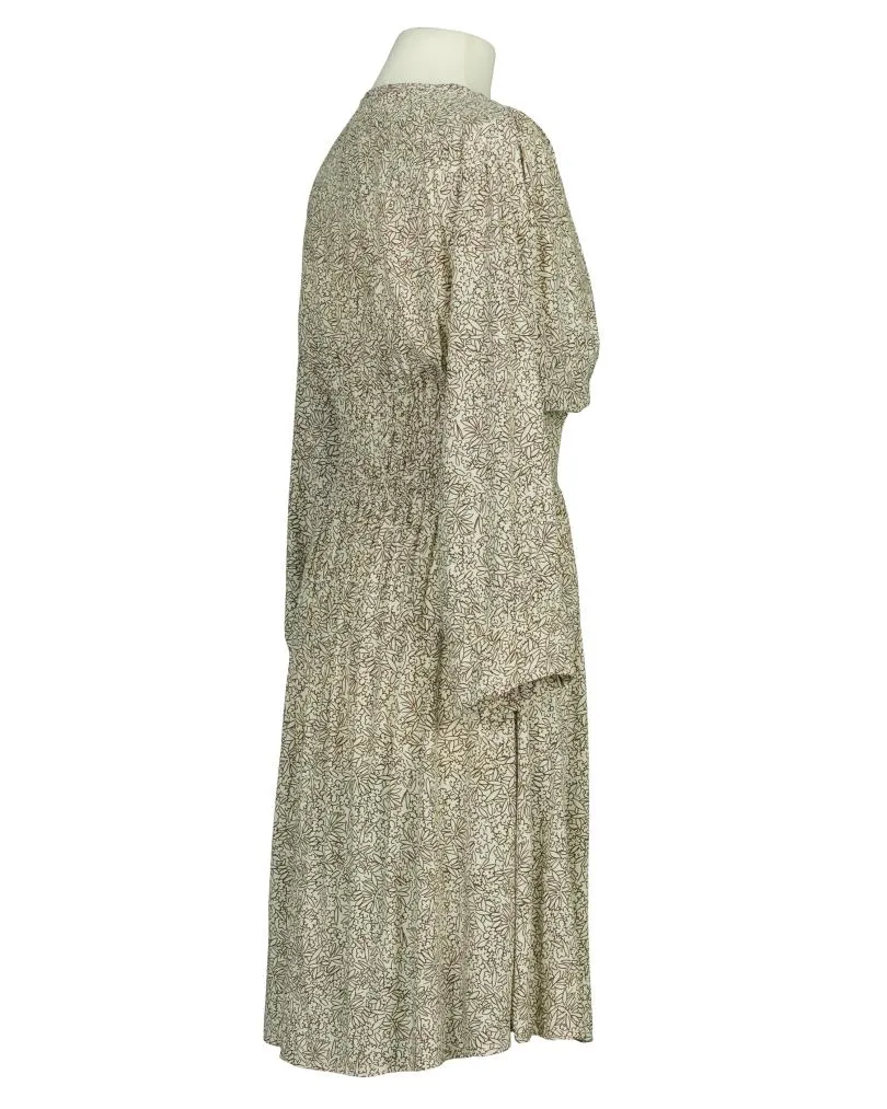 Kleid Blumenmuster in  beige von Italia Moda (Bild 2)