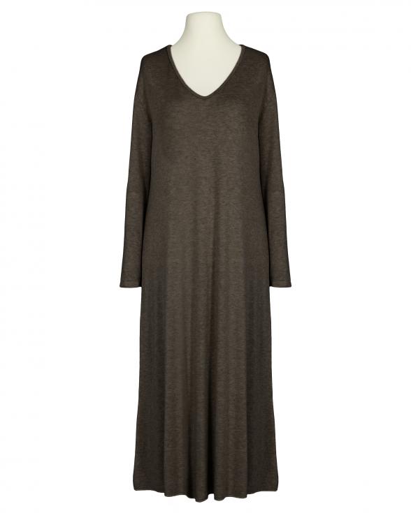 Kleid Feinstrick in braun von Made in Italy