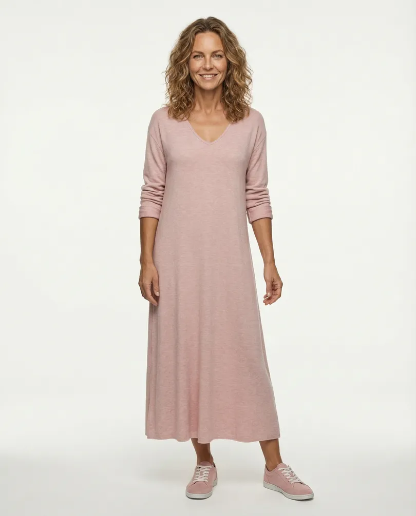 Kleid Feinstrick in  rosa von New Collection (Bild 3)