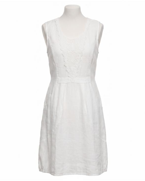 Kleid H�kelspitze in wei� von Puro Lino