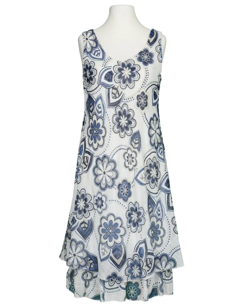 Kleid im Lagenlook in  wei� von Made in Italy (Bild 1)