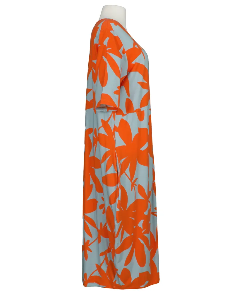 Kleid in Wickeloptik in  orange von Vincenzo Allocca (Bild 2)