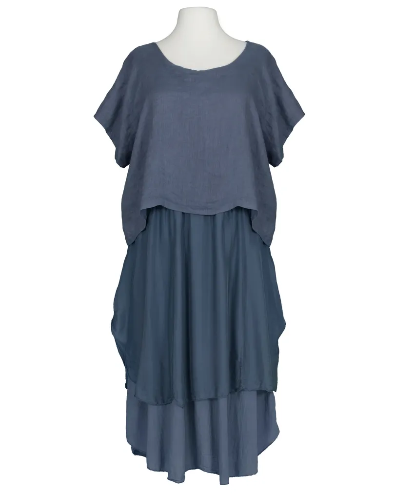 Kleid Lagenlook in  blau von Spaziodonna (Bild 1)