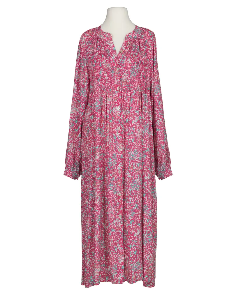 Kleid mit Bl�ten in  pink von H. Trend (Bild 1)