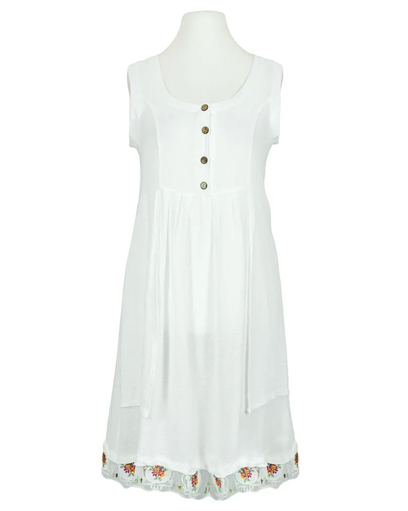 Kleid mit Leinen in  milchwei� von Diana (Bild 1)
