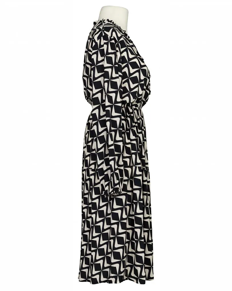 Kleid mit Print in  schwarz von Made in Italy (Bild 2)
