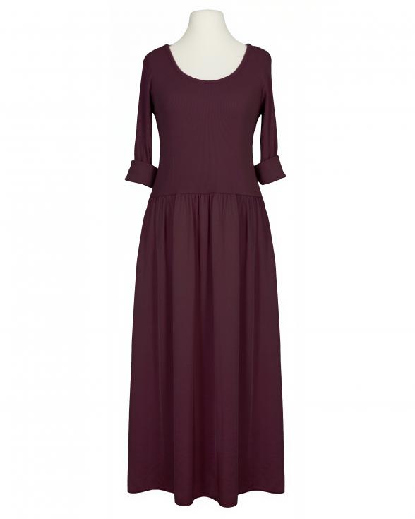 Kleid mit Seide in aubergine von Selected Touch