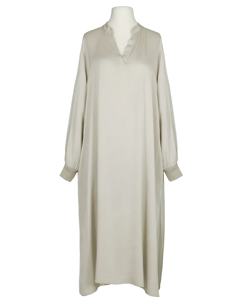 Kleid mit Seide in beige von Style Touch